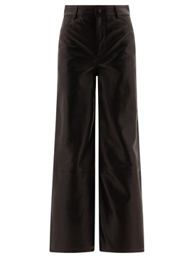 Loulou Studio "Figari" Leather Trousers