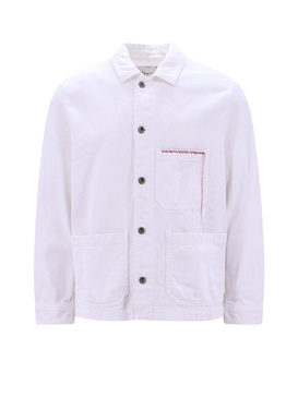 Canvas jacket with pockets