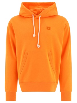 Acne Studios Face Logo Patch Drawstring Hoodie