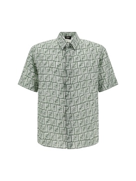 Fendi FF Jacquard Short Sleeved Shirt