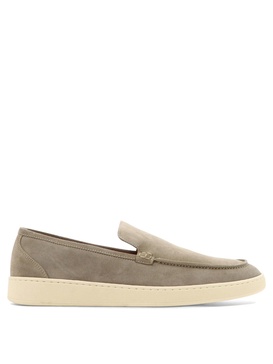 Suede Slip-Ons Sneakers & Slip-On Beige