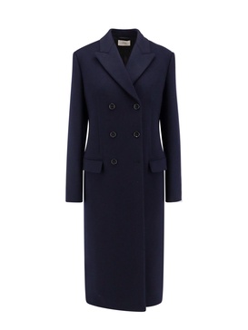 The Row Double-Breasted Long-Sleeved Coat