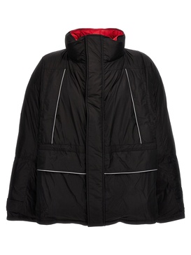 Wrap Casual Jackets, Parka Black