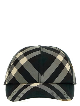 Check Cap Hats Multicolor