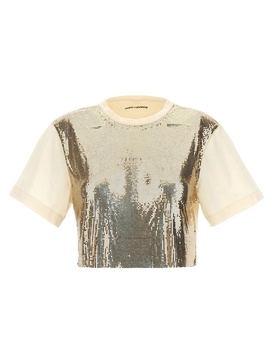 Paco Rabanne Metal Sequin Top