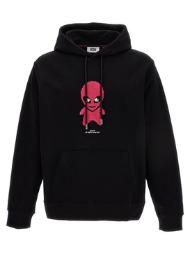 GCDS Alien Patch Drawstring Hoodie