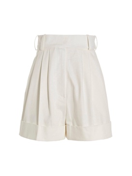 Alexandre Vauthier High Waist Turn-Up Hem Shorts