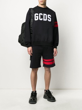 Gcds Sweatshirt With Embroidered Logo