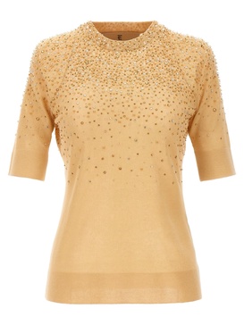 Ermanno Scervino Embellished Crewneck Jumper