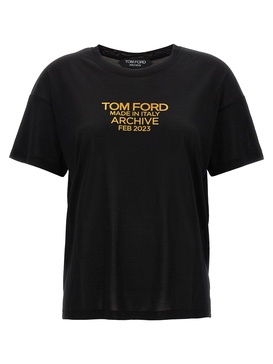 Tom Ford Logo Print T Shirt