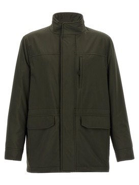 Field Casual Jackets, Parka Green