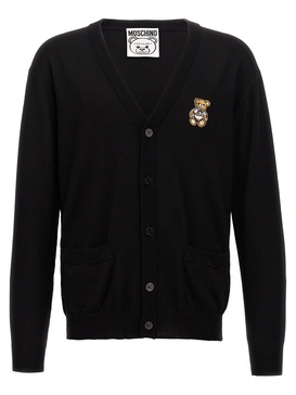 Teddy Sweater, Cardigans Black