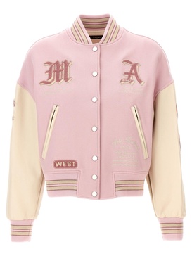 Dream Team Varsity Casual Jackets, Parka Pink