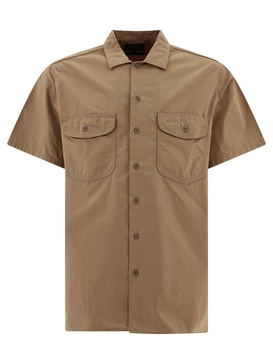 Work Shirt Shirts Beige