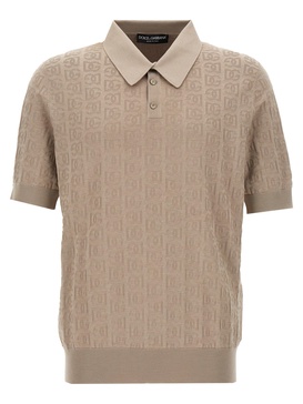 Dolce & Gabbana Silk Polo Shirt