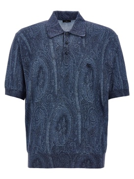 Etro 'Paisley' Polo Shirt