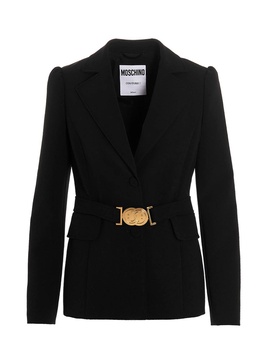 Moschino Buckled Tailored Blazer