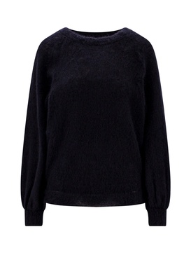 Alberta Ferretti Brushed Long-Sleeved Crewneck Jumper