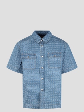 Short sleeve 4g denim shirt