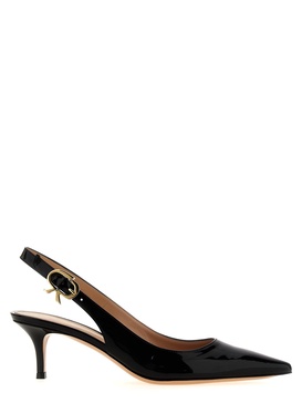 Gianvito Rossi Patent Leather Slingback