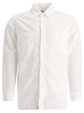 Shirt With Chest Pockets Shirts White