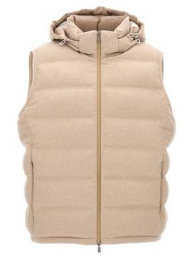 Brunello Cucinelli Hooded Padded Vest