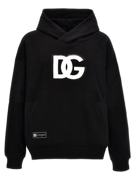 Logo Hoodie Sweatshirt Black