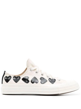 Comme Des Garçons Play X Converse Multi Black Heart Chuck Taylor All Star '70 Low Sneakers