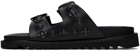 SSENSE Exclusive Black Buckle Sandals