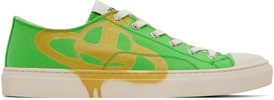 Green Plimsoll Low-Top 2.0 Sneakers