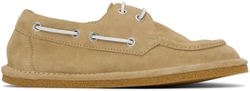 Tan Laced Loafers