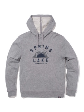 Spring Lake Popover Hoodie - Grey Heather