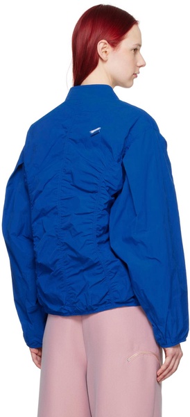 Blue Zeque Bomber Jacket