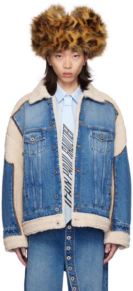 Blue & Beige Petit Grand Denim Jacket