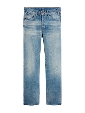 Celine Men Kurt Denim Jeans With Morning Light Wash