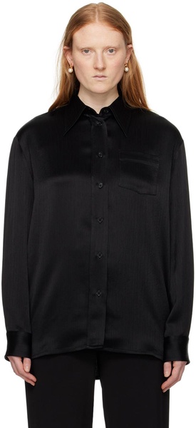 Black Straight Shirt