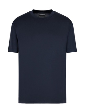 Emporio Armani T Shirts And Polos Blue