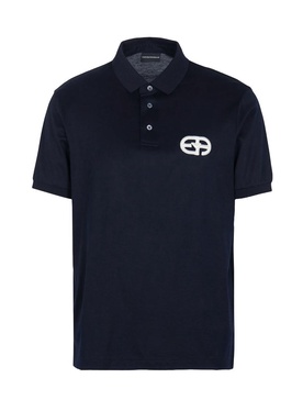 Emporio Armani T-Shirts And Polos Blue