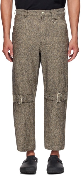 Gray PTB Trousers