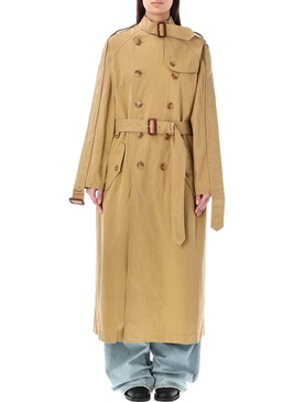 R13 Oversized Deconstructed Trench Coat