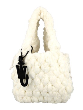 JW Anderson Small Blanket Interwoven Shopper Bag