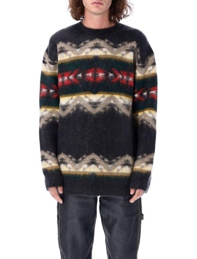 Junya Watanabe Pendleton Crewneck Knitted Sweater