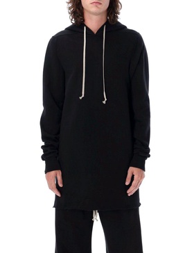 Rick Owens DRKSHDW Cut-Out Detailed Long Hoodie