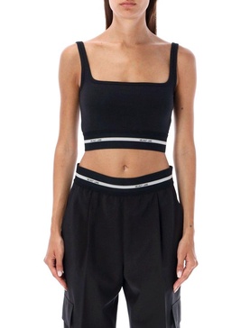 Helmut Lang Logo Band Cropped Top