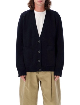 Studio Nicholson 5GG V-Neck Knitted Cardigan