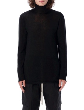 Rick Owens Level High-Neck Knitted Jumper