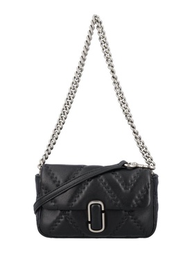 Marc Jacobs Logo Plaque Quilted Shoulder Bag