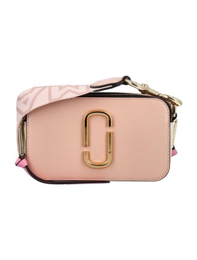 Marc Jacobs The Snapshot Logo Plaque Crossbody Bag