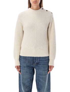 Bottega Veneta Chevron Motif Knit Jumper