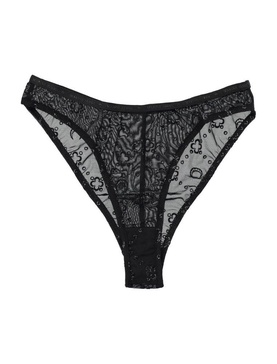 Marine Serre Mesh Flock Glitter Briefs